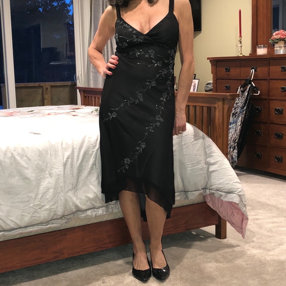 Beautifully beaded party dress